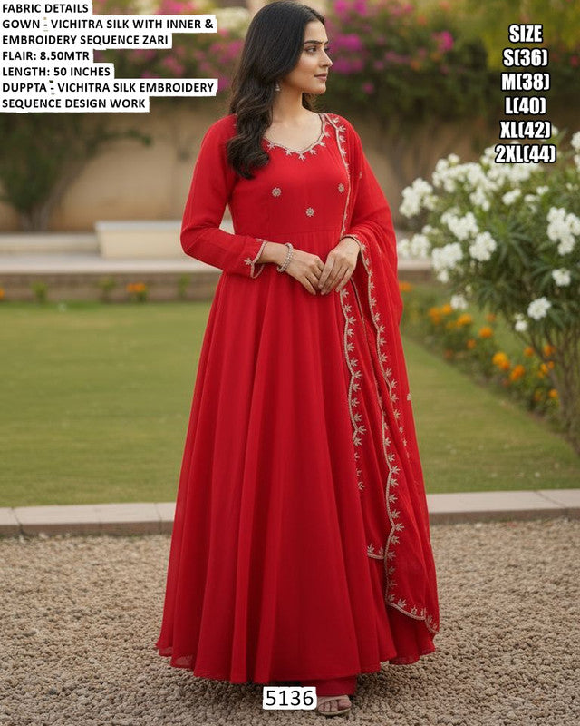 Elegant Fusion 2-Piece Gown Set image 2